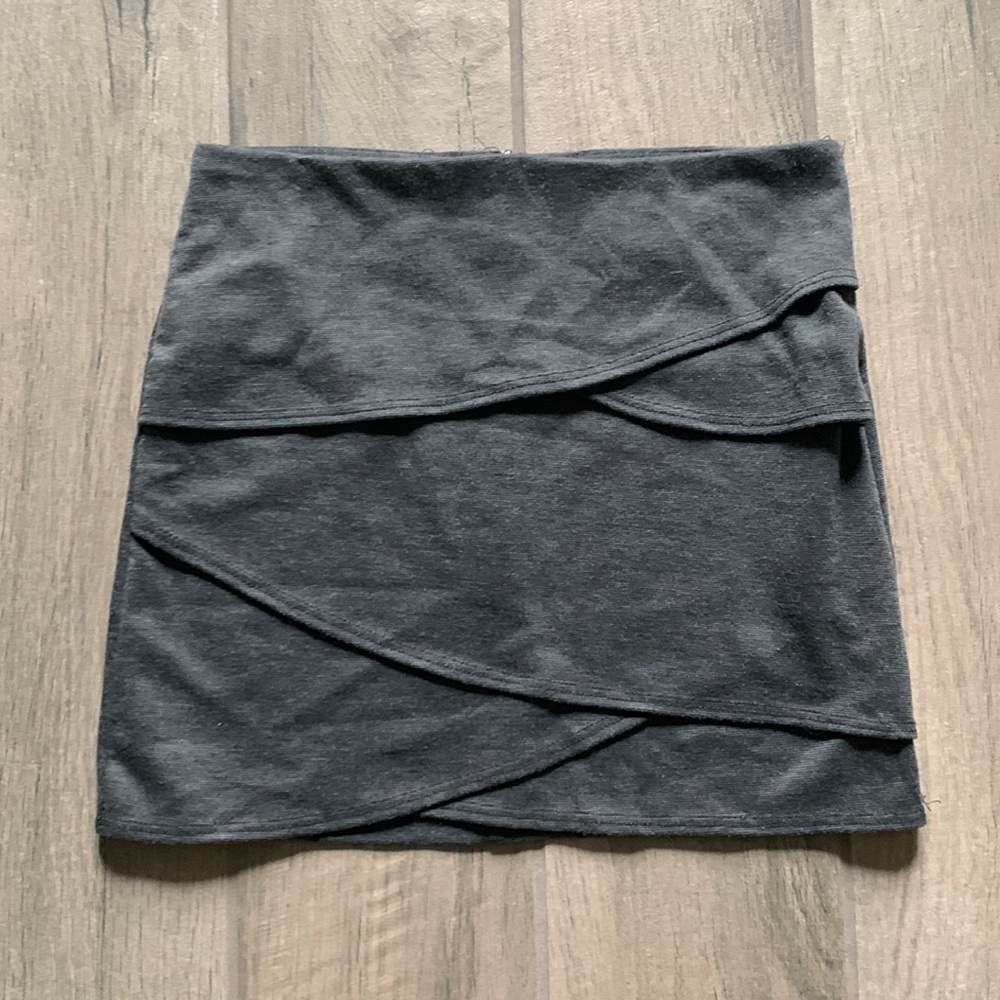 Pinc premium gray skirt